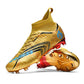 Ultralight Youth Soccer Cleats/Cristiano Ronaldo golden bottom Shoes