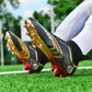 Ultralight Youth Soccer Cleats/Cristiano Ronaldo golden bottom Shoes