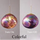 Modern Nordic Hanging Lava Glass Bubble Pendant ball Ceiling light fixture