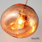 Modern Nordic Hanging Lava Glass Bubble Pendant ball Ceiling light fixture