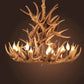 Premium Vintage Antlers Resin Chandelier/Horn LED Candles Luminaire Ceiling Hanging Lamp