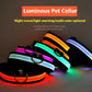 Night Safety Flashing Glow In The Dark LED Dog Collar/Nylon/Avoid Accident for Dogs