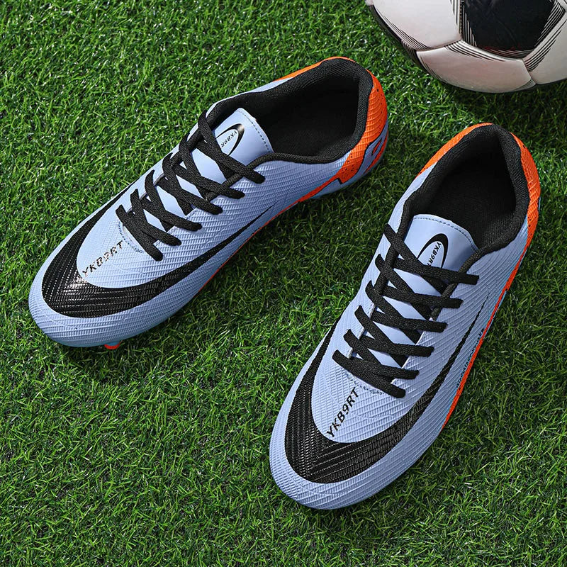 New Ronaldo Style CR Soccer Cleats/Shoes High-quality FG Youth Adult Boys Girls