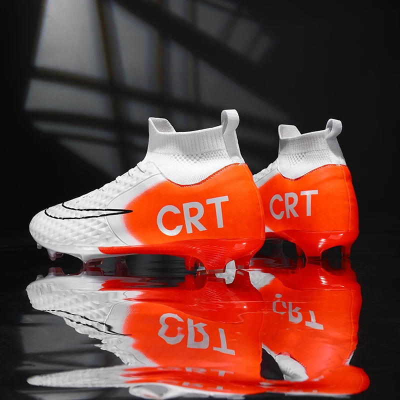 CRT New Soccer Shoes/Cleats Ronaldo Style Professional Unisex Youth/Adult Shoes