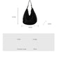 Versatile Plush Soft Shoulder Bags/Large Capacity Furry Handbags Tote