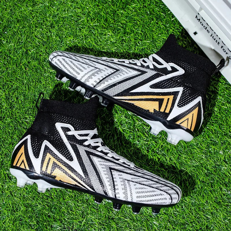 New Haka Ronaldo/messi Style Youth Soccer Cleats TF/FG Womens/Mens upto 12.5 size