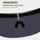 Shield Visor Sunglasses - Retro/Futuristic/Punk Eyewear Cosplay Sun Glasses