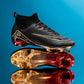 New Youth Soccer Cleats/Gold Mirror Bottom/CR7 Ronaldo Shoes TF/FG