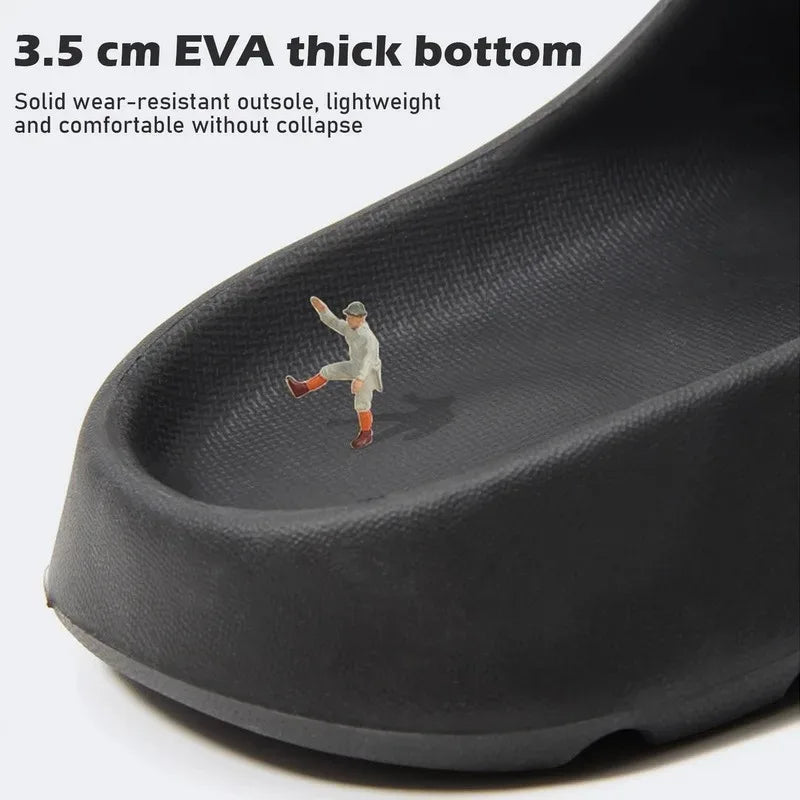 Easy Slide EVA soft Coconut Slippers/Thick-soled Sandals Flip Flops