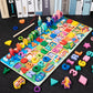 Kids Montessori Educational Wooden Shape Toys/Busy Board/Count/Colors/Match/Puzzle Learning