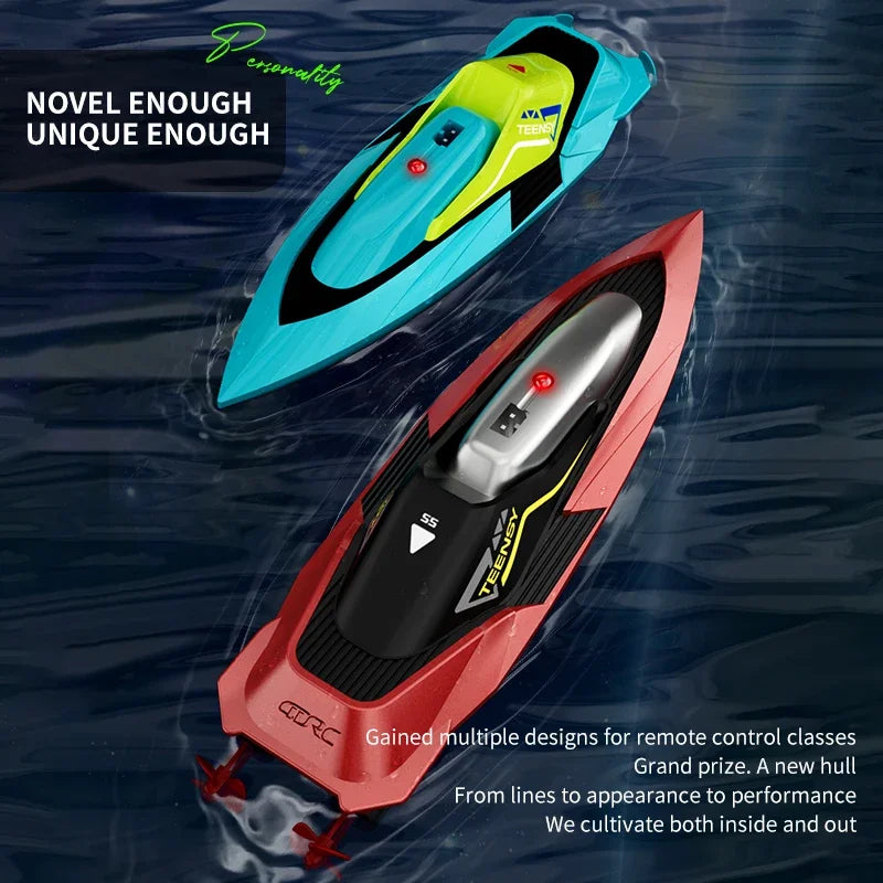 S5 2.4G RC Stunt Boat High Speed Racing Speedboat Kids Christmas Gift