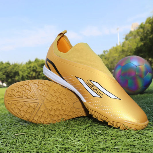 TBL No Laces Quality Lightweight Soccer Shoes Turf