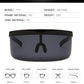 Shield Visor Sunglasses - Retro/Futuristic/Punk Eyewear Cosplay Sun Glasses