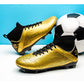 Premium Lionel Messi Style Gold Soccer Shoes TF/FG football Cleats Youth