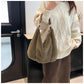 Versatile Plush Soft Shoulder Bags/Large Capacity Furry Handbags Tote