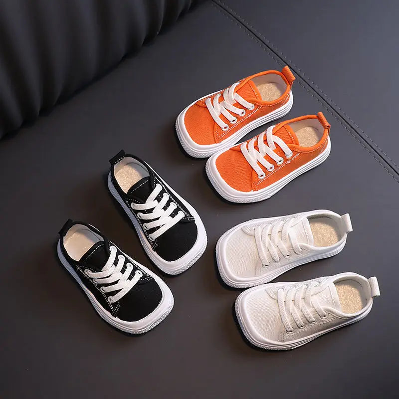 Kids premium Canvas Shoes/Children Toddlers Sneakers - The GoatFind Orange / 6 Baby (Insole 13cm), Orange / 6.5 Baby (Insole 13.5cm), Orange / 7 Baby (Insole 14cm), Orange / 7.5 Baby (Insole 14.5cm), Orange / 8 Baby (Insole 15cm), Orange / 8.5 Baby (Insole 15.5cm), Orange / 9.5 Kids (Insole 16cm), Orange / 10 Kids (Insole 16.5cm), Orange / 10.5 Kids (Insole 17cm), Orange / 11 Kids (Insole 17.5cm)