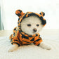 Cute Dog Holiday Costumes Jacket for Small/Medium/Large Dogs/Cats Clothes Soft Warm