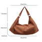 Oversized Corduroy Shoulder Bags For Women/Large Capacity Tote Bag