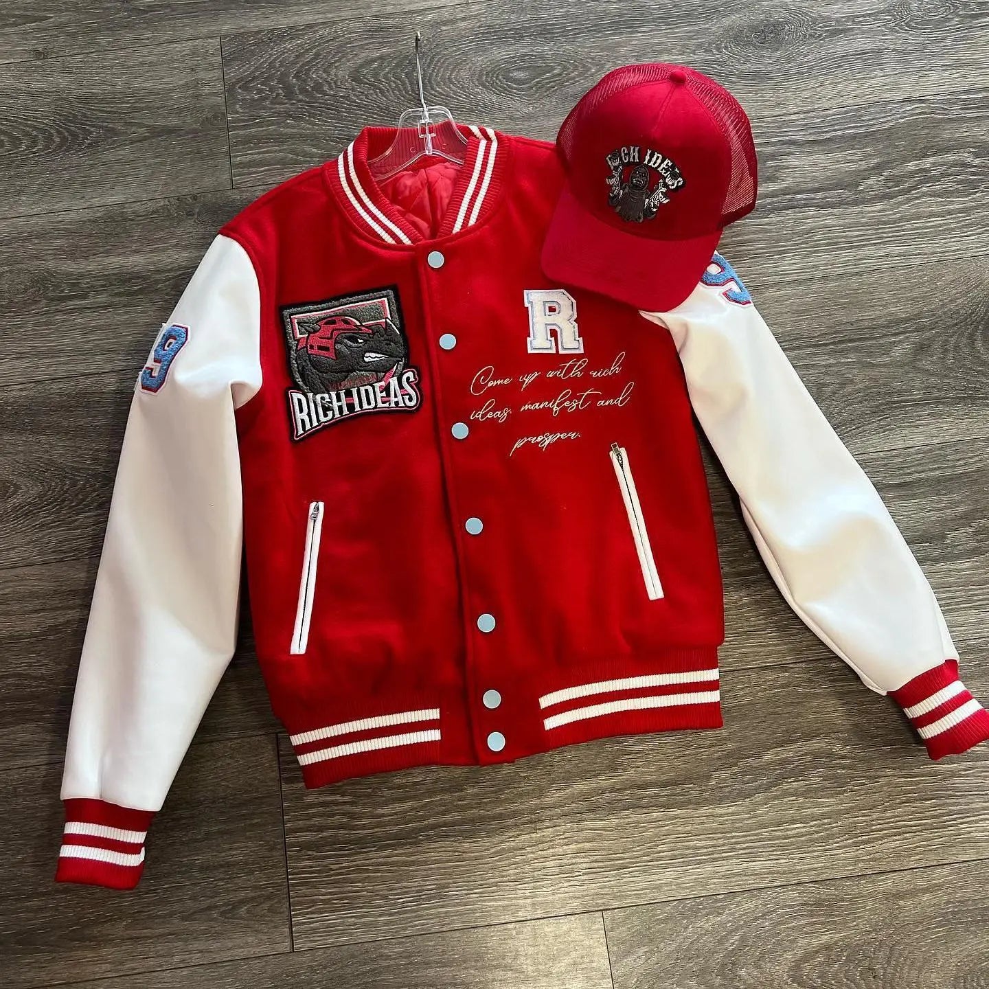 Baseball Winter Thick Jacket/Letter Men's Varsity Jacket Bomber