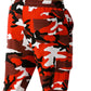 Men's Pure Cotton Camo Cargo Pants Joggers Trousers