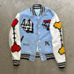 Baseball Winter Thick Jacket/Letter Men's Varsity Jacket Bomber