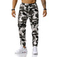 Men's Pure Cotton Camo Cargo Pants Joggers Trousers