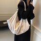 Oversized Corduroy Shoulder Bags For Women/Large Capacity Tote Bag